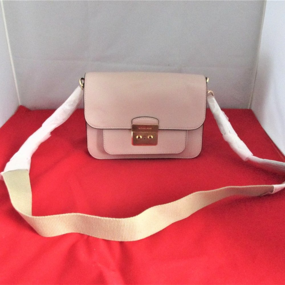 Michael Kors Sloan Editor Leather Shoulder Bag   #2923
